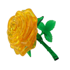  Yellow Crystal Rose 